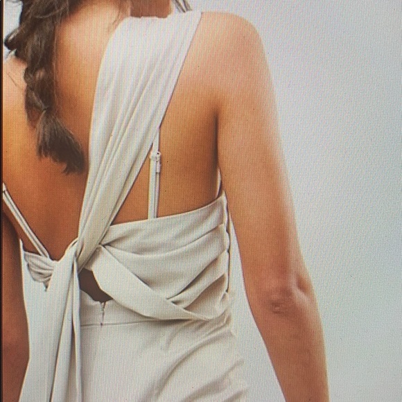 SOLD - ASOS Design Satin Pencil midi dress - Picture 4 of 4